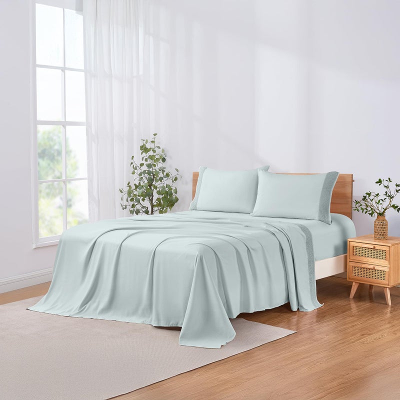 Modern Threads Deep Pocket, Wrinkle Free, Breathable, Hotel Luxury Bedding - Image 4